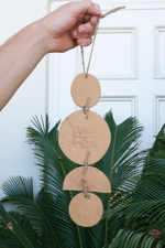 Tennis Ball Wall Hanging ceramic art - Ace the Moon Los Angeles California