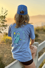 The Grateful Pickle Tee Shirt by Ace the Moon Pickleball and Tennis apparel brand Los Angeles