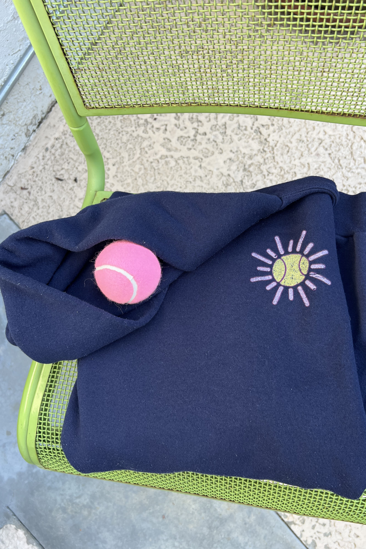 Joshua Tree Desert Tennis on Upcycled Vintage Sweatshirts & Tees