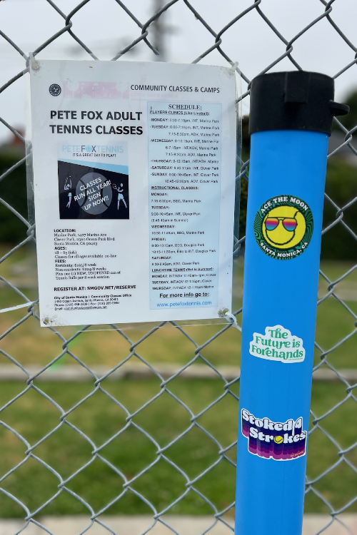 Ace the Moon Sticker Pack by Ace the moon tennis and pickleball brand los angeles california