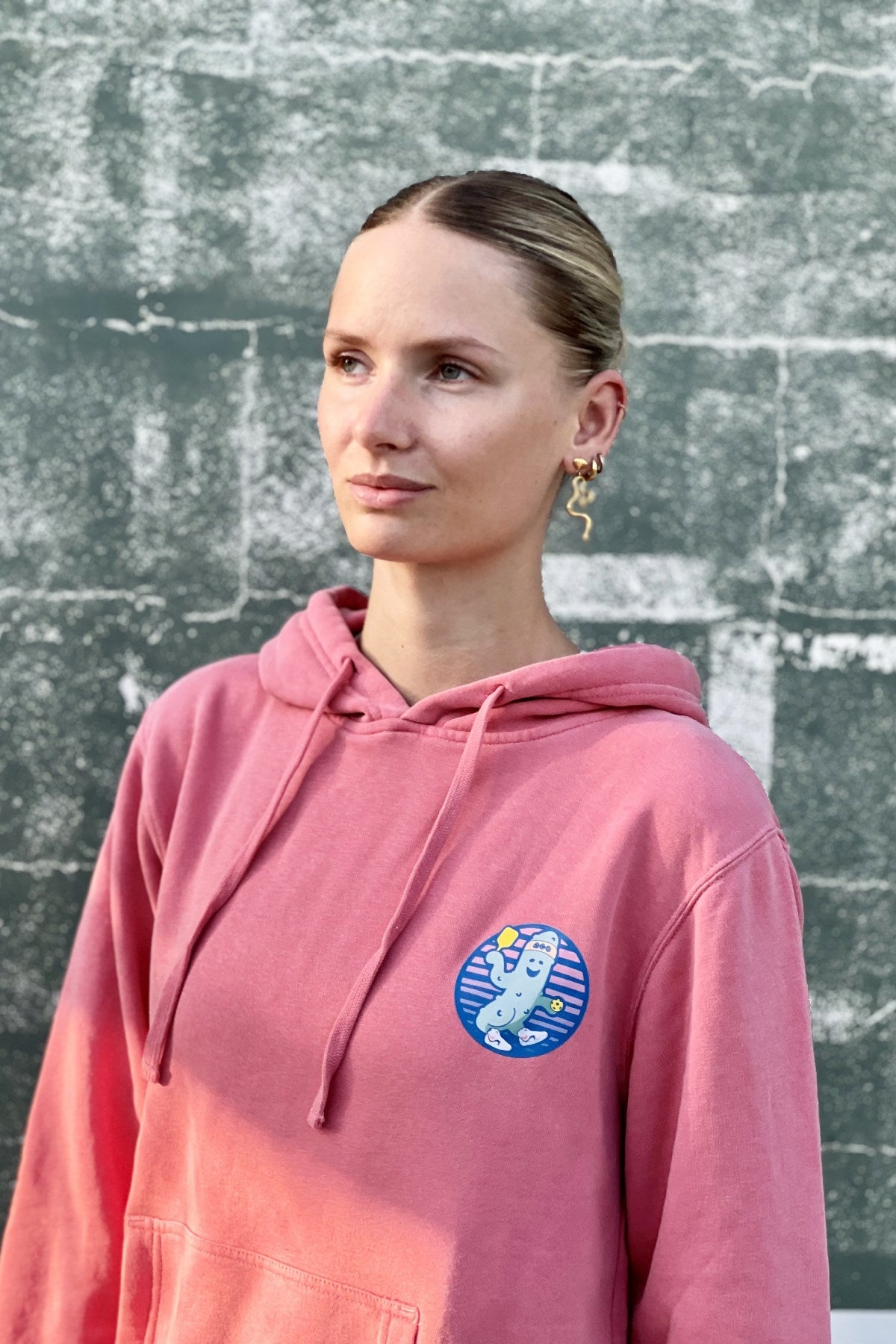 The Grateful Pickle Hoodie by Ace the Moon Pickleball Apparel Brand Los Angeles California