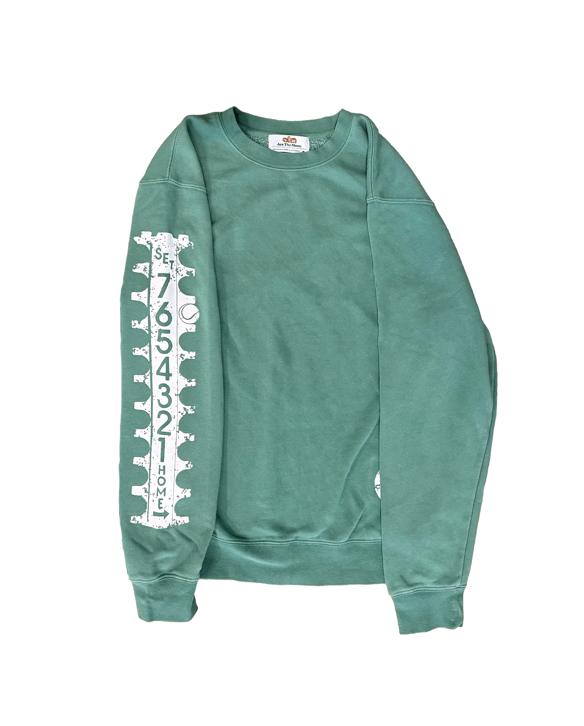 The Tennis Score Tube Crewneck Sweatshirt