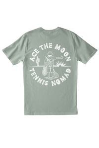 Tennis Nomad tee by Ace the Moon tennis and pickleball apparel brand