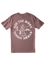 Tennis Nomad tee by Ace the Moon tennis and pickleball apparel brand