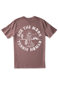 Tennis Nomad tee by Ace the Moon tennis and pickleball apparel brand