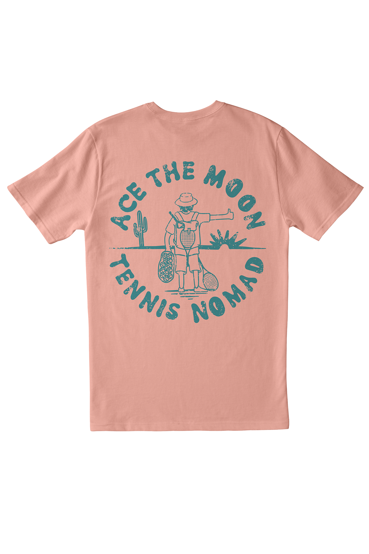 Tennis Nomad tee by Ace the Moon tennis and pickleball apparel brand

