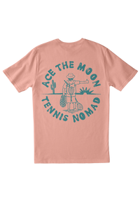 Tennis Nomad tee by Ace the Moon tennis and pickleball apparel brand
