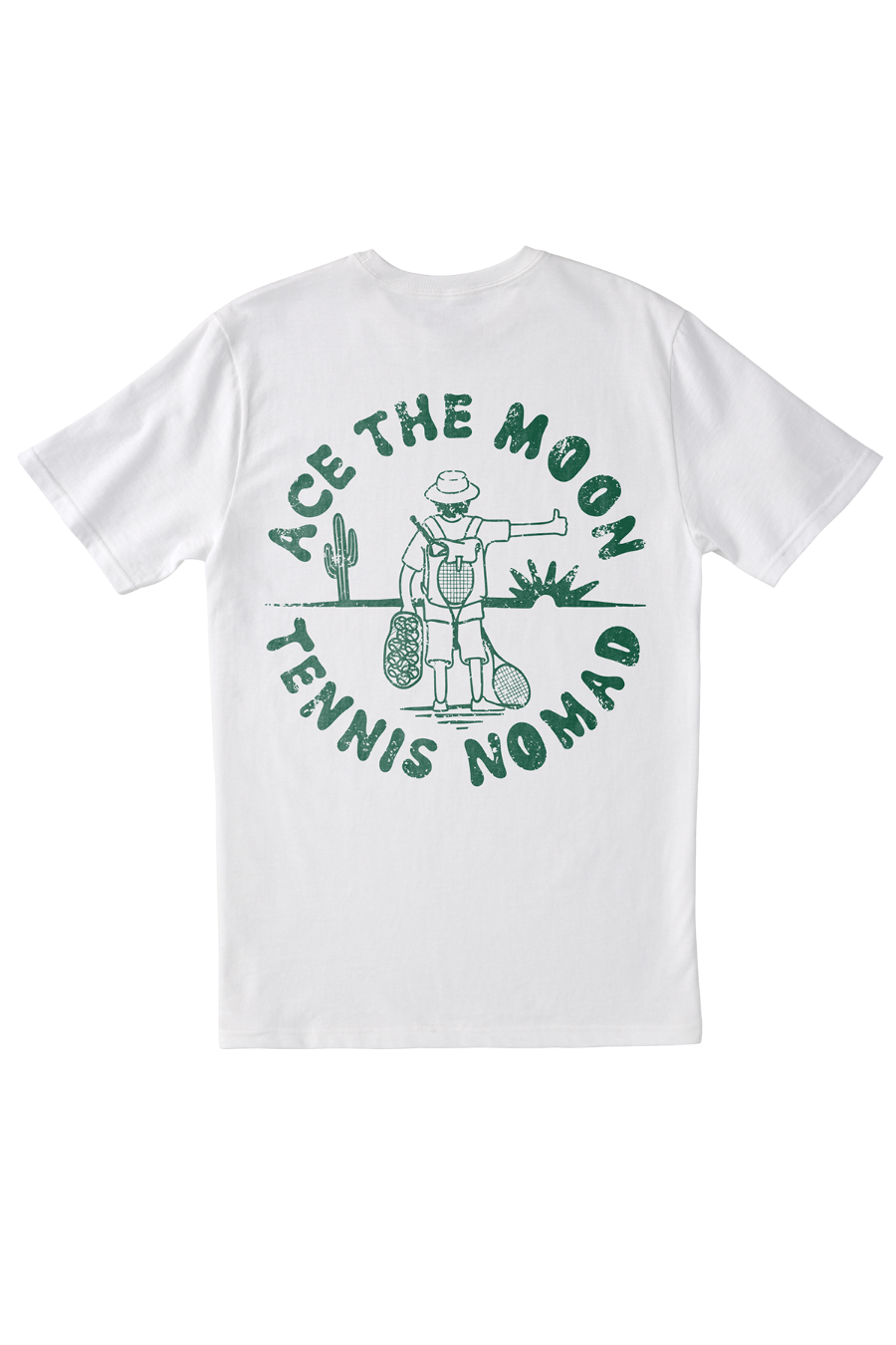 Tennis Nomad tee by Ace the Moon tennis and pickleball apparel brand