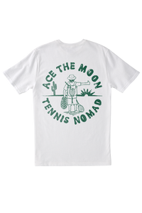 Tennis Nomad tee by Ace the Moon tennis and pickleball apparel brand