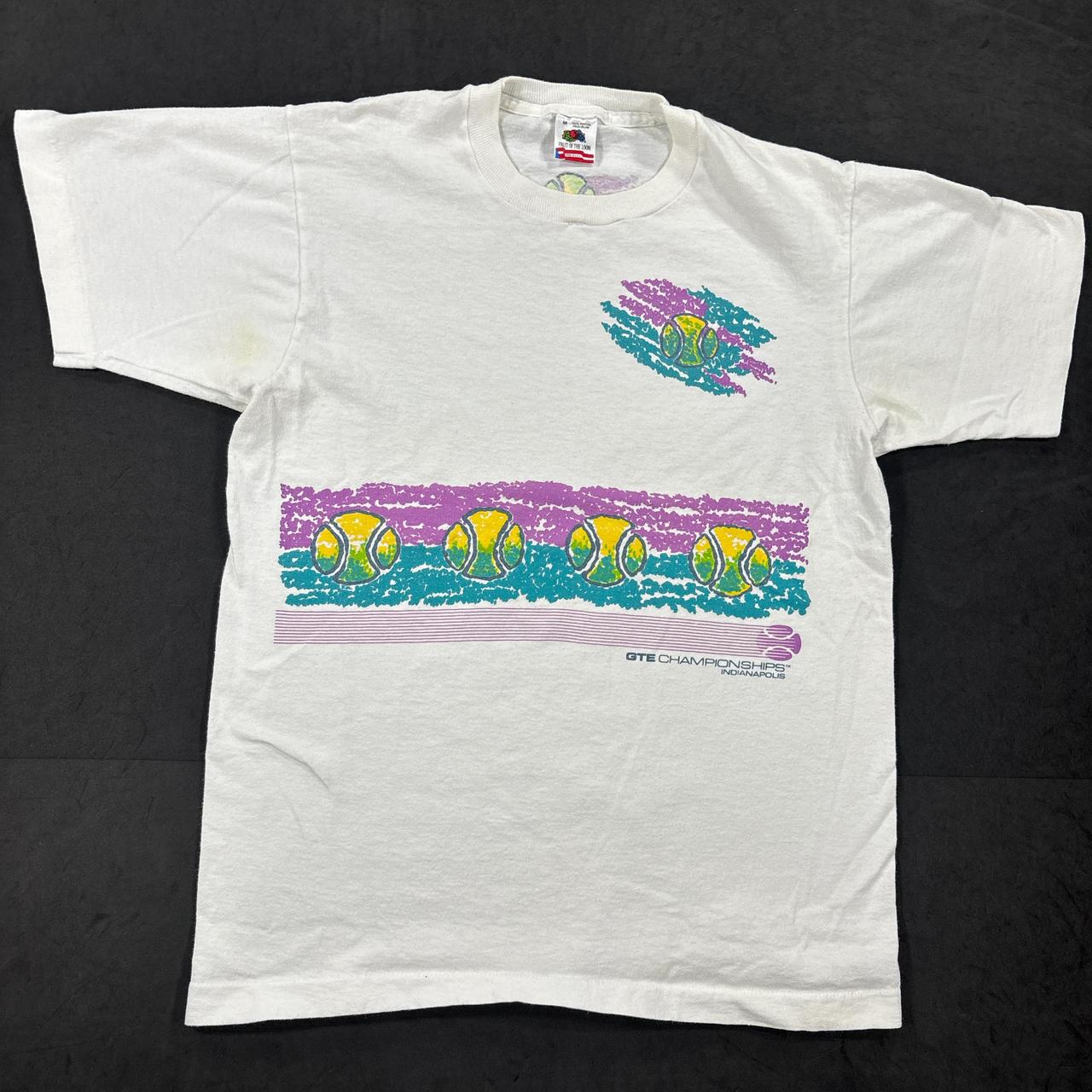 Vintage GTE Championships Indianapolis Tennis Tee - Size Medium