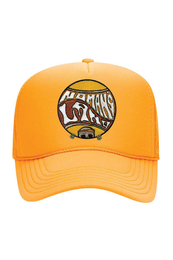 No Man's Land Trucker Hat in Gold