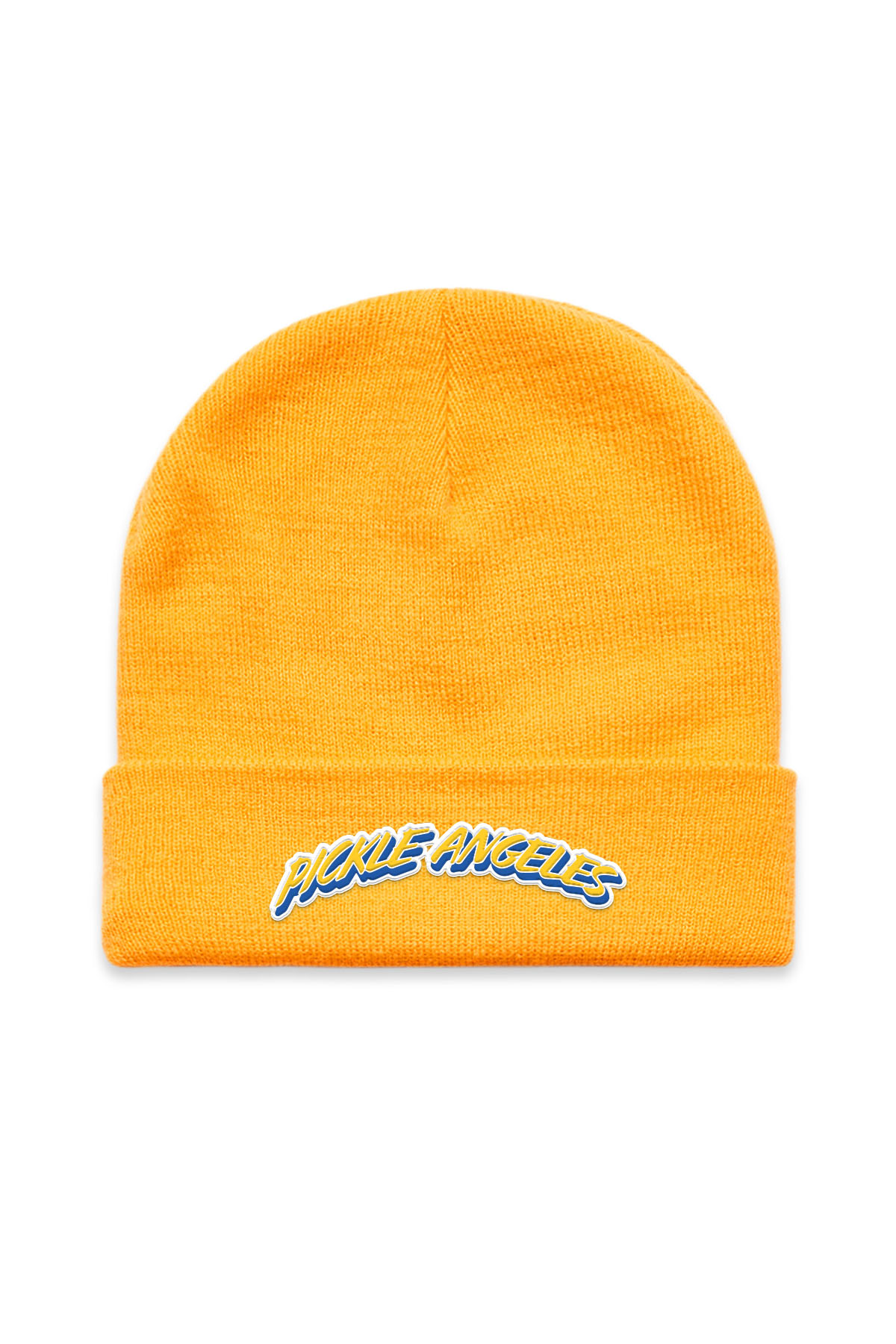 Pickle Angeles Beanies (1 Gold, 1 Blue left, Final Sale $15)