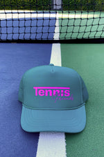 Tennis Friends Trucker Hat by Ace the Moon Tennis and Pickleball Athleisure wear brand Los Angeles