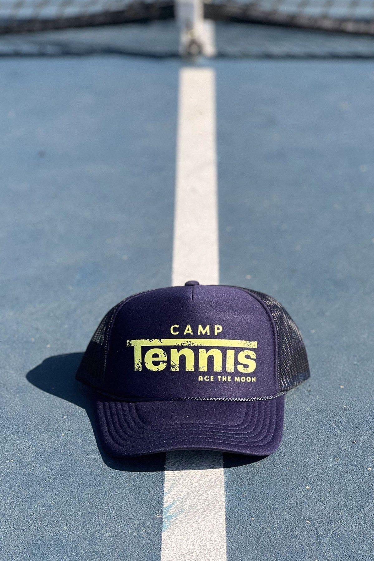 Camp Tennis Mid-Profile Trucker Hat