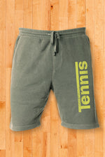 Tennis shorts in green by Ace the Moon Tennis Brand Los Angeles