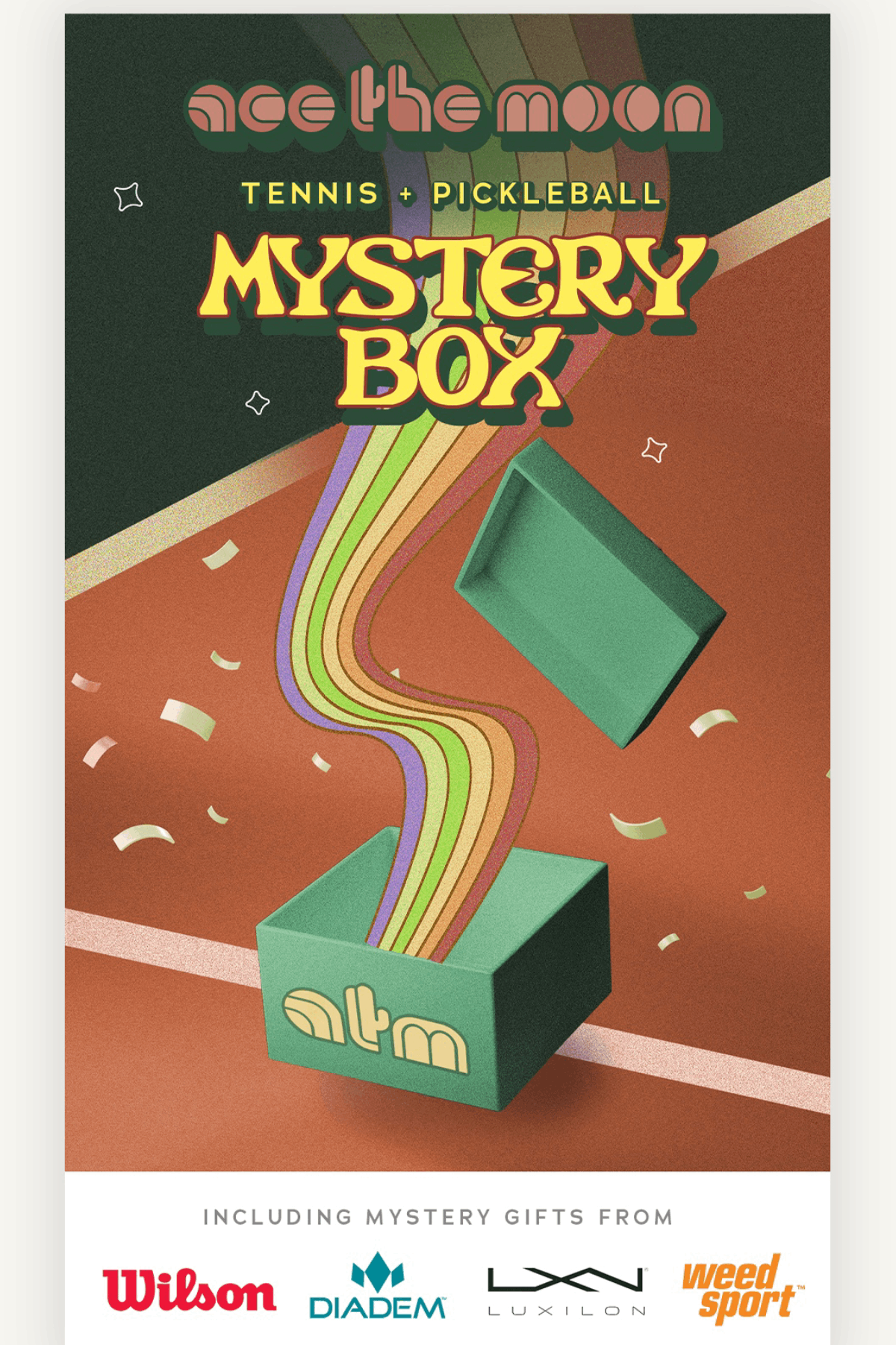 ace the moon tennis brand mystery box